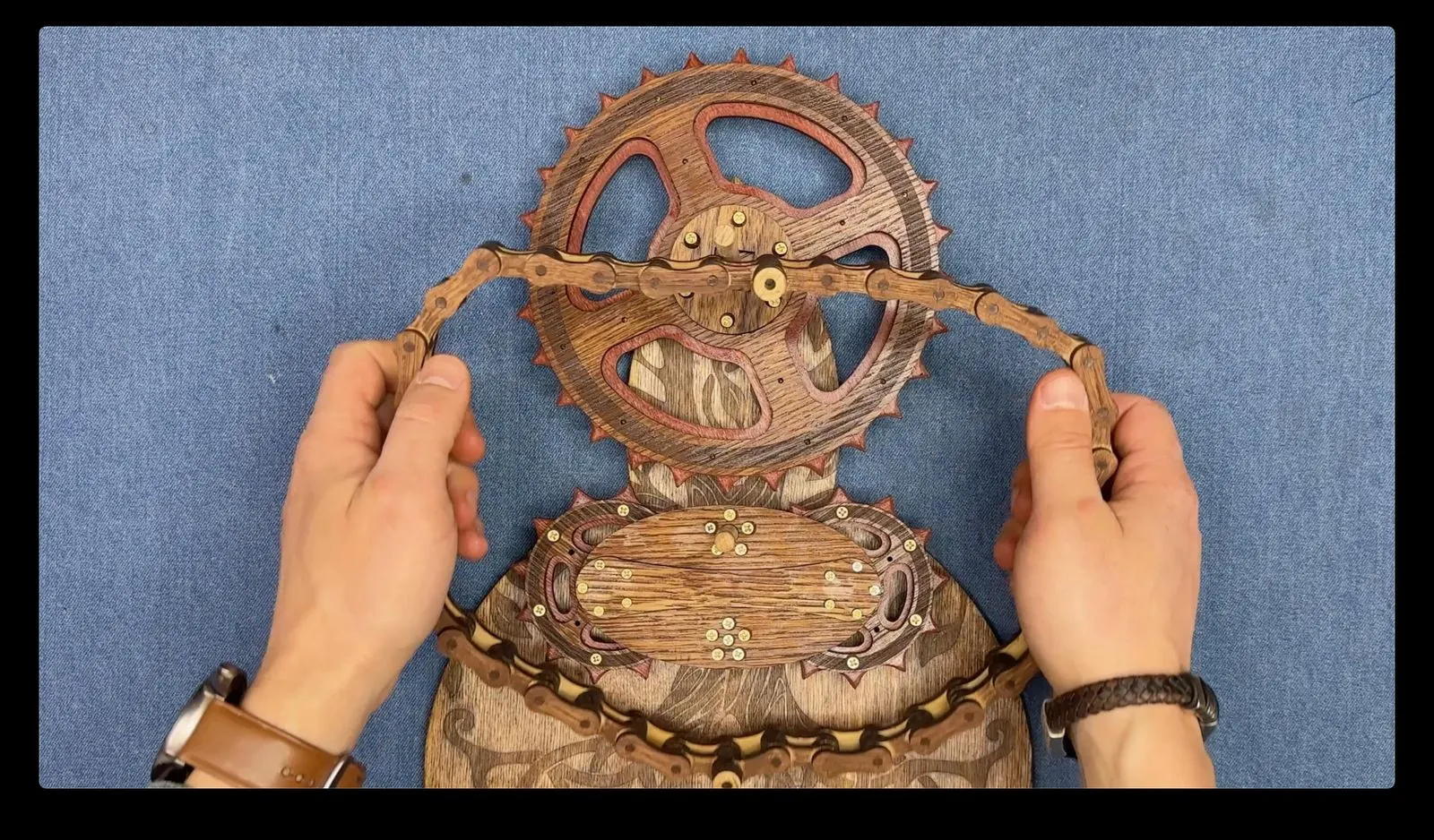 Alchemy Spice Carousel: laser cutting the long base rails
