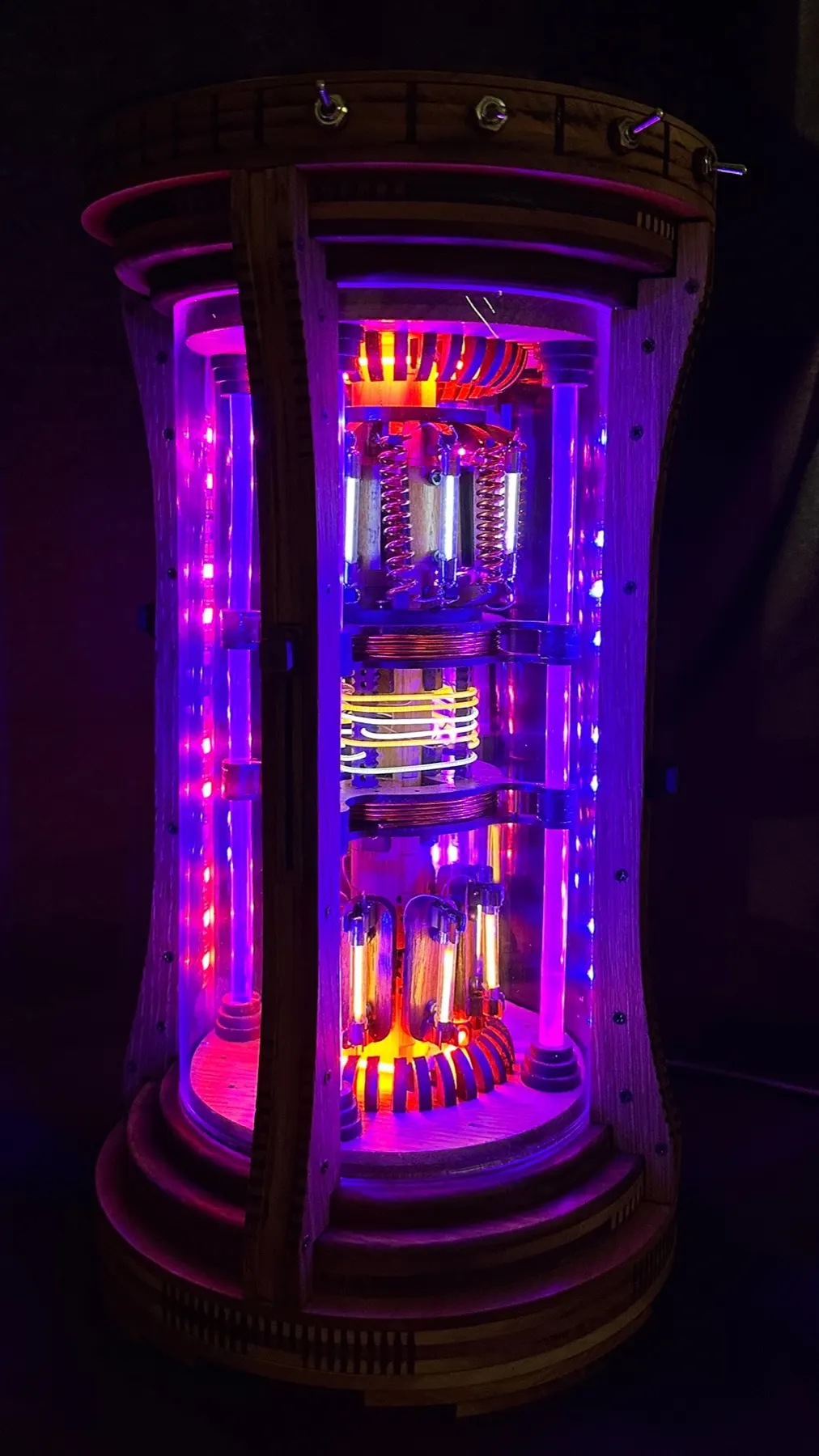 Wooden Reactor Simulator: magenta operating sequence